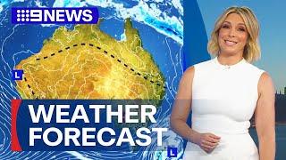 Australia Weather Update: Dry conditions set for much of the country | 9 News Australia