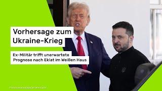 Vorhersage zum Ukraine-Krieg: Ex-Militär trifft unerwartete Prognose nach Eklat im Weißen Haus