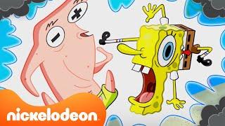 60 دقيقة من الطقس العنيف في بيكيني بوتوم! ️ | سبونج بوب | Nickelodeon Arabia