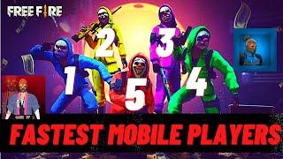 FASTEST MOBILE PLAYERS OF PAKISTAN | MUBEEN YT