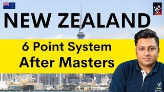 New Zealand Masters course and 6 Point PR System Relation