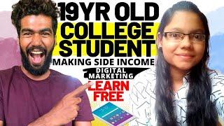 How She Got Digital Marketing Internship While Studying!