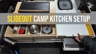 Taxa TigerMoth Slideout Kitchen Setup | Gearing Up For Southeast Adventure Vehicle Expo 2024