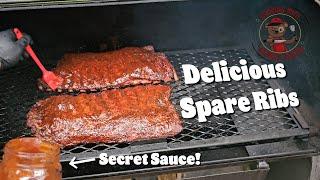 How to Smoke Tender Ribs! Secret Homemade BBQ Sauce