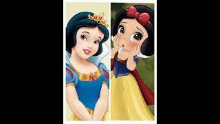 Disney Princess in their childhood