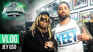 Jey Uso lives dream by meeting Lil Wayne: WrestleMania XL Vlog