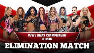 8 WOMAN ELIMINATION MATCH | BECKY LYNCH + RHEA RIPLEY + PAIGE + LANA + ALEXA BLISS + SASHA BANKS