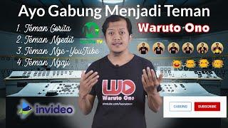 Klik Tombol Gabung dan Jadilah Teman Waruto Ono @youtubecreators