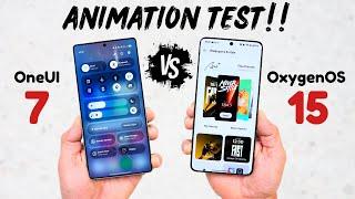  OnePlus 13 vs Samsung S25 Ultra!  Animation Test – The REAL Ultra? 