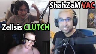 Zellsis FIRST CLUTCH in SENTINELS, TenZ & ShahZaM reaction