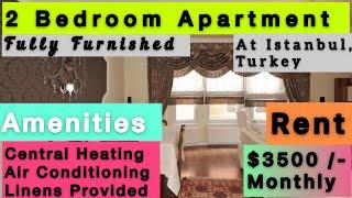2 BEDROOM APARTMENT FOR RENT IN ISTANBUL TURKEY I FULLY FURNISHED APARTMENT I TURKEY PROPERTY