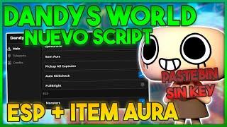 [NUEVO] DANDY'S WORLD SCRIPT HACK | ITEM AURA, SKILLCHECK & ESP! | ROBLOX PASTEBIN