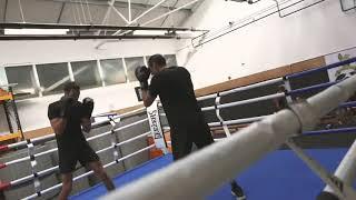 Petit sparring boxe anglaise entre amis  etché vs vince