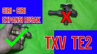 CIRI CIRI EXPANSION VALVE TE2 RUSAK