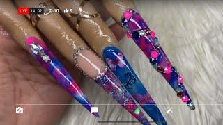 XXL Stiletto Nails| iambiscuit 