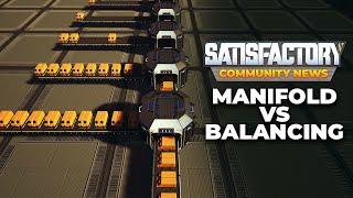 Satisfactory: Manifold vs Load Balancing for Belts + Tutorial