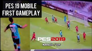 PES 19 Android/ios First Gameplay Leaked from Japan | Konami official