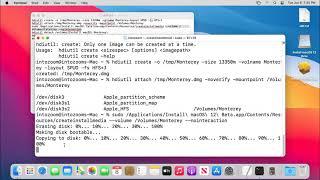How to Create macOS Monterey ISO Image on macOS Big Sur?