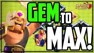 GEM to MAX - Clash of Clans UPDATE!