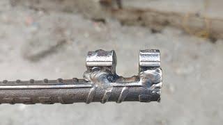 How to make Easy Rebar Bender / very simple idea round bar bending