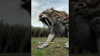 Ice age's Most deadliest animal  | #shorts #shortsfeed #short #iceage #smilodon