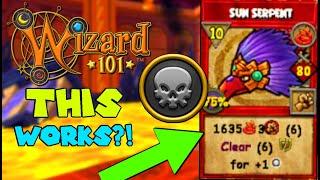 Wizard101 Level 170 Death PvP: SUN SERPENT ON THE DEATH ACTUALLY WORKS?!