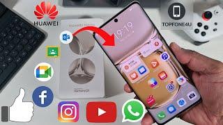 How to Setup Huawei P50 Pro or Any Huawei Running HarmonyOS and Sync all your Google Contacts.