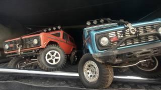 #rgt 136100v3 under #injora Jeep Shell HB Body #trophyrc take #expedition in Rumbolovsky #mountains