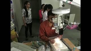 Wetlab for Phacoemulsification was organized by Ophthalmology Department at Santosh Medical College