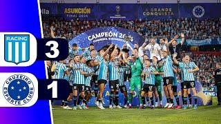 ¡LA ACADEMIA, CAMPÉON! RACING 3 CRUZEIRO 1  GRAN FINAL COPA SUDAMERICANA 2024 | REY DEPORTIVO