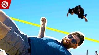 Scott Rogowsky Shows You Weird Sports | Slackline