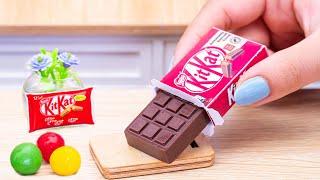 Amazing KITKAT Cake Dessert | Awesome Miniature 2-Tier Chocolate Cake Decorating Recipes ideas