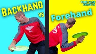 Forehand vs. Backhand Challenge - Hornet's Nest