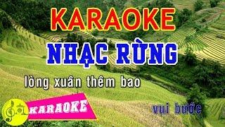 Nhạc Rừng Karaoke || Beat Chuẩn