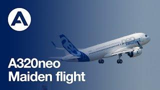 Relive the A320neo’s historic first flight