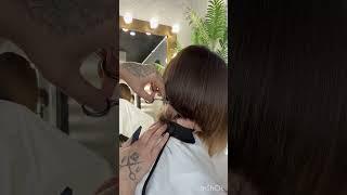 СТРИЖКА ЖЕНСКАЯ БОБ ГРАДУИРОВАННЫЙ#обучениестрижкам #женскиестрижки #обучениеонлайн #мариуполь #hair