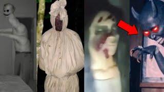 10 PENAMPAKAN HANTU TERSERAM DI DUNIA POCONG DAN KUNTILANAK | PENAMPAKAN HANTU TERSERAM DAN TERJELAS