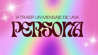 ‍️MEDITACIÓN GUIADA PARA ATRAER UN MENSAJE DE UNA PERSONA ️🫀️