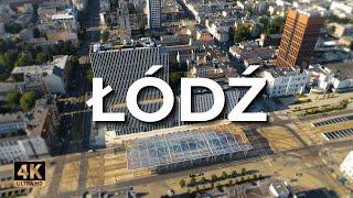 Lodz from the drone | Lodz from the bird's eye view | Poland [4k]