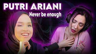 PUTRI ARIANI - Never Be Enough | ARGENTINA - REACTION