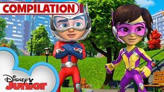 Ant-Man and the Wasp Best Moments!  | Marvel's Spidey and his Amazing Friends | @disneyjunior​