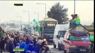 Gweedore's St. Patrick's Day Parade on RTÉ News, 2011