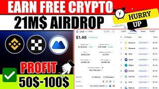 21M$ Airdrop For All UsersCoin Already Listed 1.4$ at BINANCE OKX Multi Exchanges | Crypto Airdrop