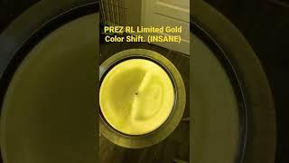 New PREZ gold color shift RL is INSANE! Presnell disc golf