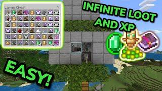 BEST SIMPLE 1.21 AUTOMATIC RAID FARM TUTORIAL in Minecraft Bedrock (MCPE/Xbox/PS4/Switch/PC)