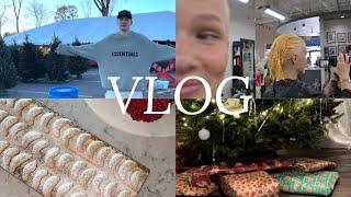 Vánoční vlog - změna vlasů, drama v kuchyni, Vánoce ve dvou