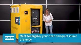 Meet ZenergiZe, your clean and quiet source of energy ｜Atlas Copco Energy Storage Systems