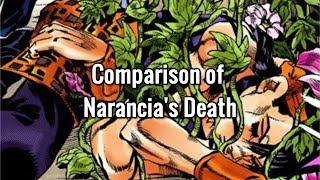 Comparison of Narancia's Death