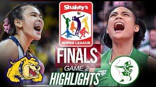 NU VS DLSU Finals Game 2 Highlights | Shakey's Super League Pre-Season Championships 2024