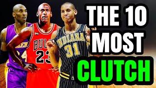 Top 10 Most Clutch Players of All Time